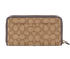 Coach Long Zippy Wallet, back view